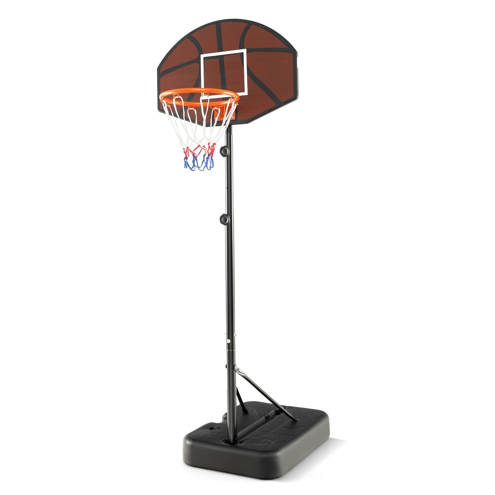 Basketball Hoop 5.6-6.5 FT Height Adjustable for Kids